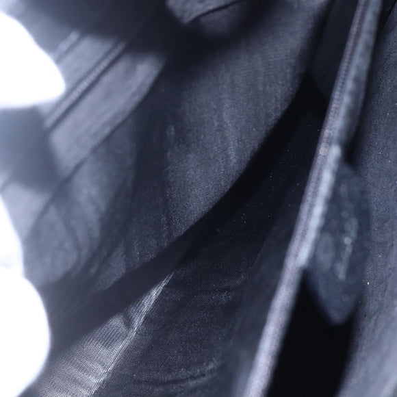 GUCCI Hand Bag Leather Outlet Black Auth ep11833