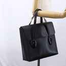 GUCCI Hand Bag Leather Outlet Black Auth ep11833-23