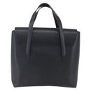 GUCCI Hand Bag Leather Outlet Black Auth ep11833-2