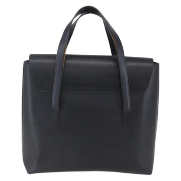 GUCCI Hand Bag Leather Outlet Black Auth ep11833 - 0