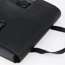 GUCCI Hand Bag Leather Outlet Black Auth ep11833-6