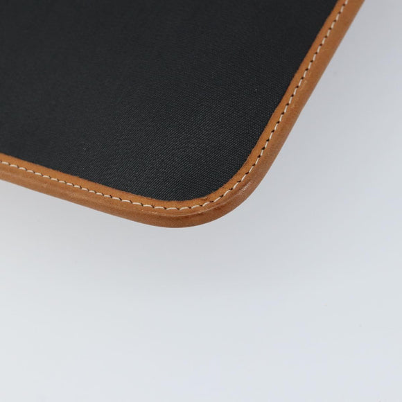 Christian Dior Clutch Bag PVC Black Auth ep11834