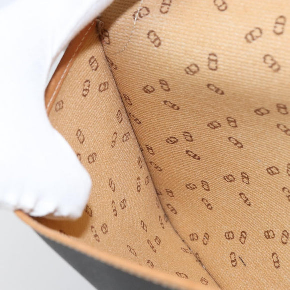 Christian Dior Clutch Bag PVC Black Auth ep11834