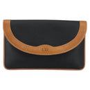 Christian Dior Clutch Bag PVC Black Auth ep11834-2