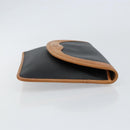 Christian Dior Clutch Bag PVC Black Auth ep11834-4