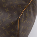 LOUIS VUITTON Monogram Keepall 55 Boston Bag M41424 LV Auth ep11835-14