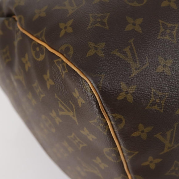 LOUIS VUITTON Monogram Keepall 55 Boston Bag M41424 LV Auth ep11835