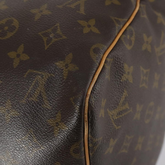 LOUIS VUITTON Monogram Keepall 55 Boston Bag M41424 LV Auth ep11835