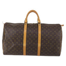LOUIS VUITTON Monogram Keepall 55 Boston Bag M41424 LV Auth ep11835-13