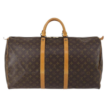 LOUIS VUITTON Monogram Keepall 55 Boston Bag M41424 LV Auth ep11835 - 0
