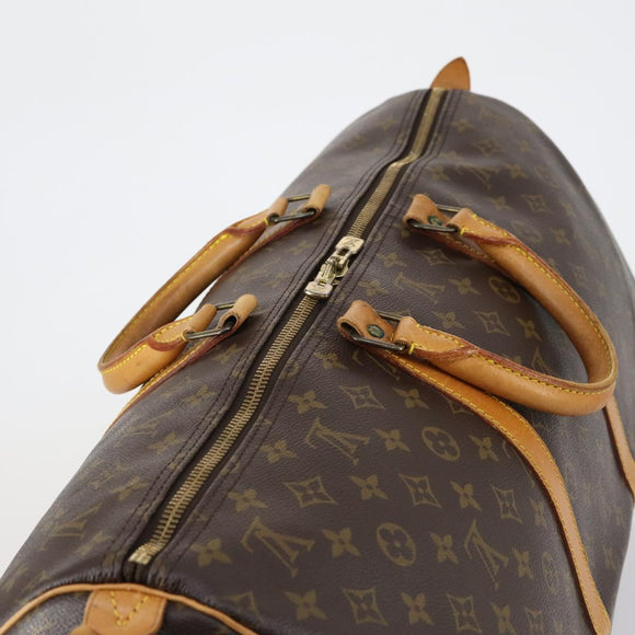 LOUIS VUITTON Monogram Keepall 55 Boston Bag M41424 LV Auth ep11835