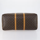 LOUIS VUITTON Monogram Keepall 55 Boston Bag M41424 LV Auth ep11835-5