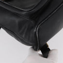 GUCCI Bamboo Backpack Leather Black Gold 003 2058 0016 Auth ep11837-10