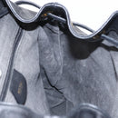 GUCCI Bamboo Backpack Leather Black Gold 003 2058 0016 Auth ep11837-25