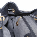 GUCCI Bamboo Backpack Leather Black Gold 003 2058 0016 Auth ep11837-27