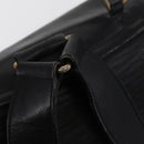 GUCCI Bamboo Backpack Leather Black Gold 003 2058 0016 Auth ep11837-8