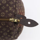 LOUIS VUITTON Monogram Mini Lin Speedy 30 Bag Brown Ebene M95224 Auth ep11838-10