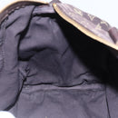 LOUIS VUITTON Monogram Mini Lin Speedy 30 Bag Brown Ebene M95224 Auth ep11838-18