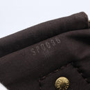 LOUIS VUITTON Monogram Mini Lin Speedy 30 Bag Brown Ebene M95224 Auth ep11838-12