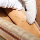 FENDI Zucchino Canvas Shoulder Bag Beige Gold Auth ep11839-12