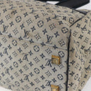 LOUIS VUITTON Monogram Mini Josephine GM Hand Bag Blue M92211 LV Auth ep11840-16