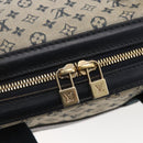 LOUIS VUITTON Monogram Mini Josephine GM Hand Bag Blue M92211 LV Auth ep11840-10