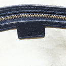 LOUIS VUITTON Monogram Mini Josephine GM Hand Bag Blue M92211 LV Auth ep11840-17