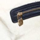 LOUIS VUITTON Monogram Mini Josephine GM Hand Bag Blue M92211 LV Auth ep11840-18