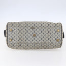 LOUIS VUITTON Monogram Mini Josephine GM Hand Bag Blue M92211 LV Auth ep11840-5