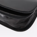 PRADA Hand Bag Leather Black Silver Auth ep11842-15