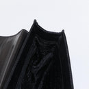 PRADA Hand Bag Leather Black Silver Auth ep11842-19