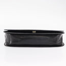 PRADA Hand Bag Leather Black Silver Auth ep11842-5