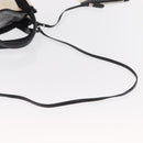 BALENCIAGA Navy Cabas Hand Bag Canvas 2way White Black 390346 Auth ep11845-8