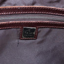 FENDI Zucca Canvas Tote Bag Black Brown Auth ep11847-14