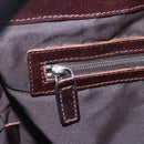 FENDI Zucca Canvas Tote Bag Black Brown Auth ep11847-15