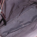 FENDI Zucca Canvas Tote Bag Black Brown Auth ep11847-16