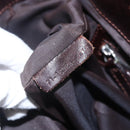 FENDI Zucca Canvas Tote Bag Black Brown Auth ep11847-20