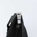 PRADA Shoulder Bag Nylon Black Silver Auth ep11849-10