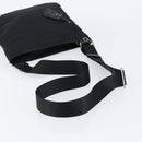 PRADA Shoulder Bag Nylon Black Silver Auth ep11849-7