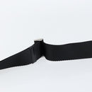 PRADA Shoulder Bag Nylon Black Silver Auth ep11849-14