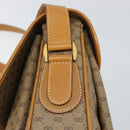 GUCCI Micro GG Supreme Shoulder Bag PVC Gold Beige 001 116 0924 Auth ep11850-14