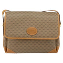 GUCCI Micro GG Supreme Shoulder Bag PVC Gold Beige 001 116 0924 Auth ep11850-2