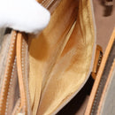 GUCCI Micro GG Supreme Shoulder Bag PVC Gold Beige 001 116 0924 Auth ep11850-22