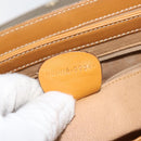 GUCCI Micro GG Supreme Shoulder Bag PVC Gold Beige 001 116 0924 Auth ep11850-25