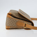 GUCCI Micro GG Supreme Shoulder Bag PVC Gold Beige 001 116 0924 Auth ep11850-4