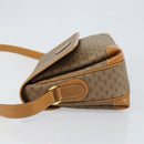 GUCCI Micro GG Supreme Shoulder Bag PVC Gold Beige 001 116 0924 Auth ep11850-5