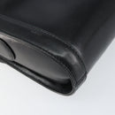 GUCCI Shoulder Bag Leather Black Gold 001 256 1161 Auth ep11851-13