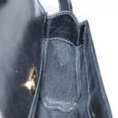 GUCCI Shoulder Bag Leather Black Gold 001 256 1161 Auth ep11851-18