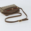 GUCCI GG Supreme Web Sherry Line Bag PVC Beige Gold 56 02 087 Auth ep11853-7