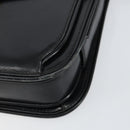 GUCCI Shoulder Bag Leather Black Gold Auth ep11854-14